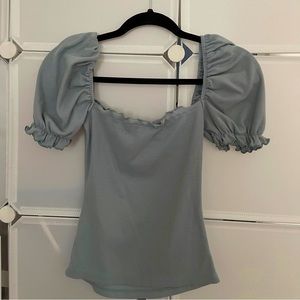 SHEIN Ruched Shoulder Top!